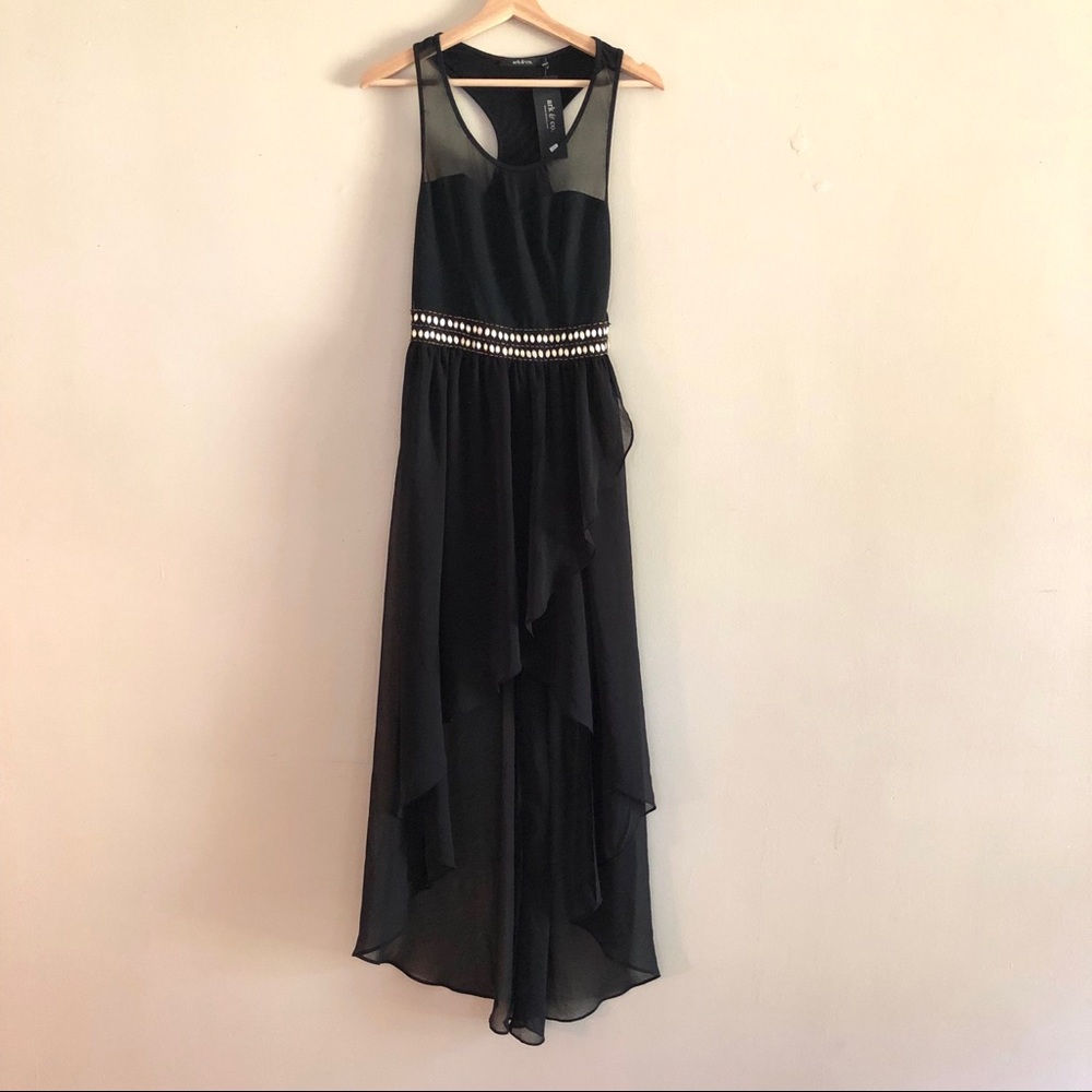 Ark & Co. mesh-top dress (S)